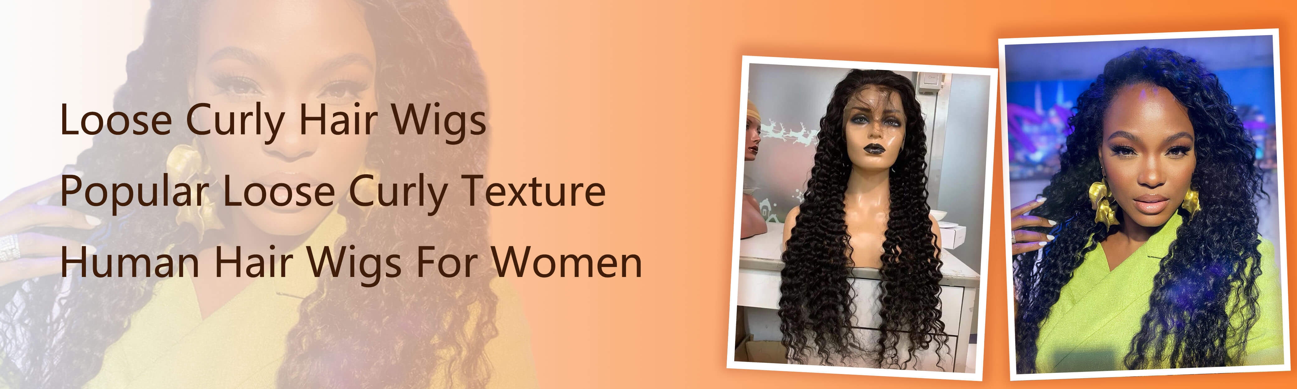Loose Curly Hair Wig Loose Curly Hair Wig