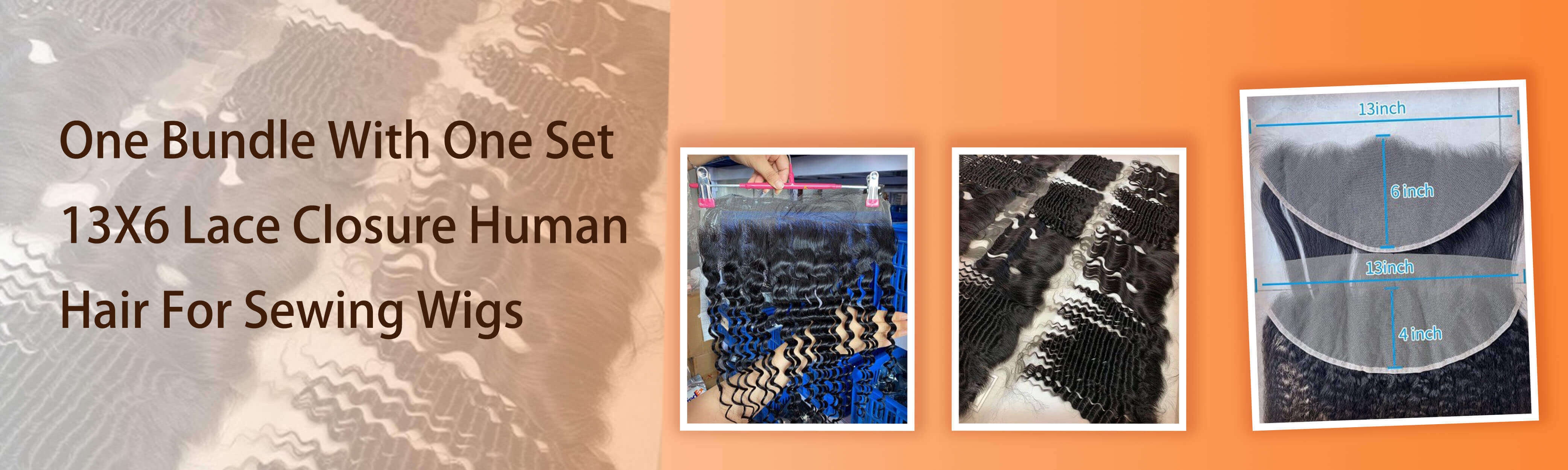 One Bundle With 13X6 Lace Closure One Bundle With 13X6 Lace Closure