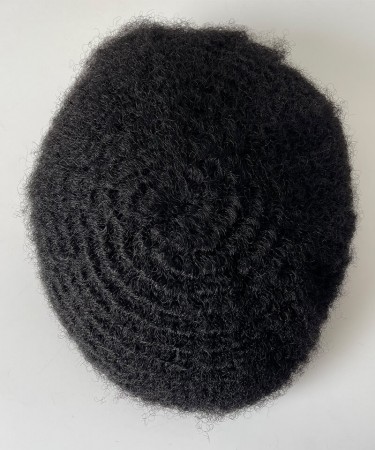 6MM Wave Human Hair  8X10 lace Toupee For Men