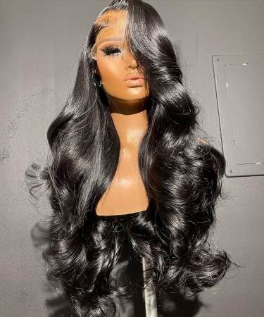 6x6 Body Wave HD Closure Wigs Glueless 180% Density 