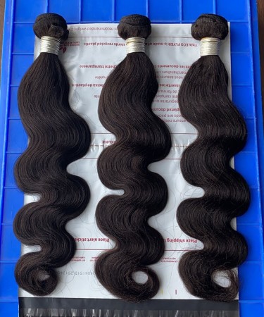 Body Wave Light Yaki Straight Human Hair Weaves Bundles 10-30 Inches