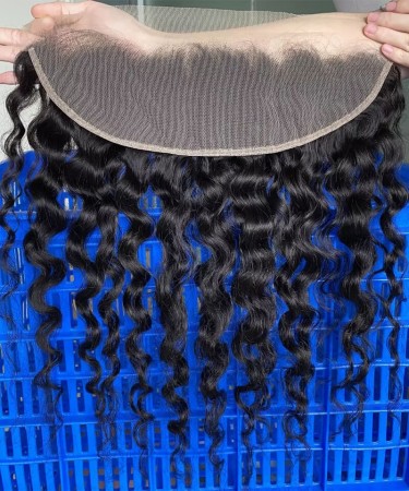 Loose Wave 13x2 Lace Frontal Closure Human Hair For Sale
