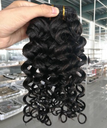 Italian Curly Human Hair Bundles 10-30 Inch For Black Women 
