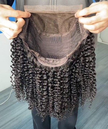 200% Density 6X6 Kinky Curly HD Lace Closure Wigs