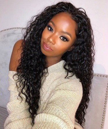 Loose Curly 13X6 Lace Front Wigs For Sale Natural Hairline 