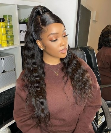 Good Loose Wave 130% Full Lace Wigs With Baby Hair