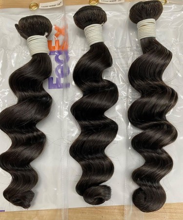 Combodia Virgin Hair Loose Wave Bundles 10-30 inches 3 Pieces