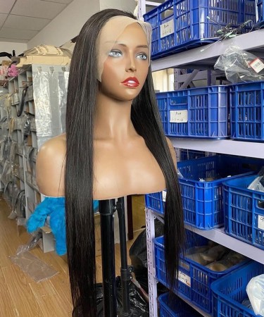 Straight Lace Front Wigs For Black Women 150% Density