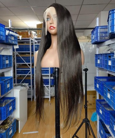 300% Density Lace Front Wigs For Black Women Straight