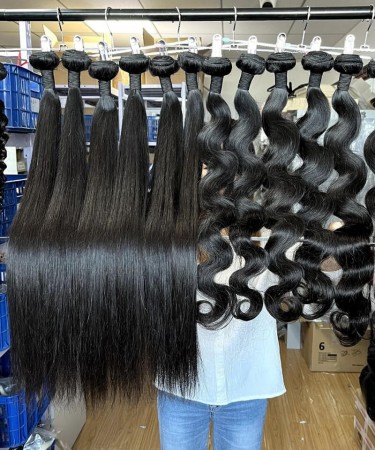 Quality Straight Wave Combodian Virgin Hair Bundles 