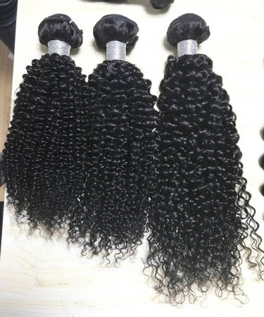 Kinky Curly Bohemian Virgin Hair Bundles Human Hair 3Pics For Women