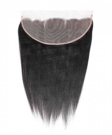 Light Yaki Straight 13x2 Lace Frontal Closure For Sale 