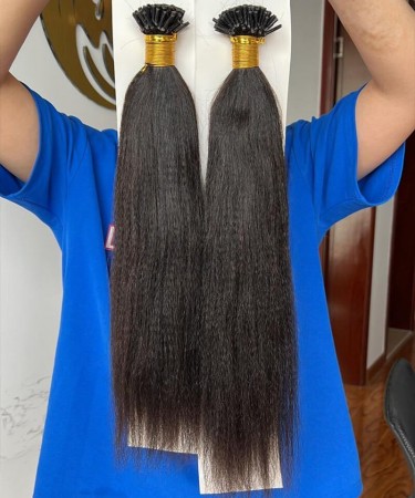 Yaki Straight I Tip Hair Extensions For Women At Cheap Prices