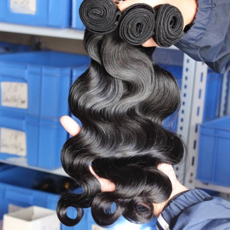Body Wave Brazilian Human Hair Weave Bundles For Sale