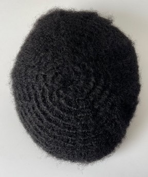 6MM Wave Human Hair  8X10 lace Toupee For Men
