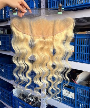Body Wave 613 Blonde Color Frontal Closures