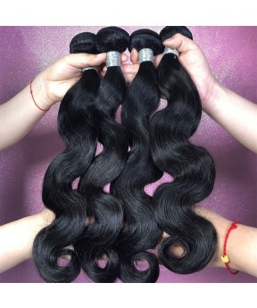 Body Wave Indian Virgin Hair Bundles For Sale 10-30 inches