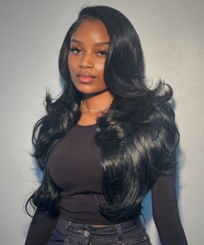 Body Wave HD Lace Closure Wigs 200% Density 10-30 Inches 6x6 HD Lace Closure