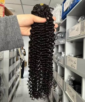 Kinky Curly Feather Hair Human Hair Extensions For Sale Brading Curly Crochet