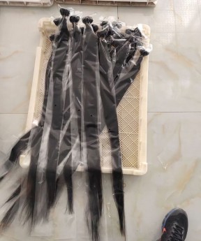 Long Length Straight Indian Virgin Hair Weave Bundles Sales