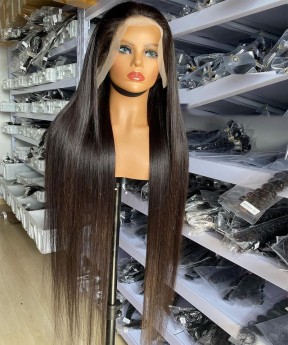 Straight Undetected HD 13X6 Lace Front Human Hair Wigs