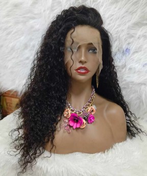 130% Density 13x4 HD Lace Front Wigs Loose Curly HD Lace Human Hair