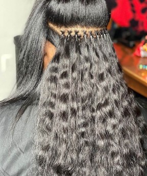 Loose Wave Micro Links Human Hair Extensions 8-30 Inches