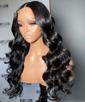 Loose Wave 2x6 HD Lace Closure Human Hair Wigs For Black Women