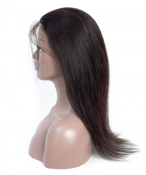 Yaki Straight 360 Lace Frontal With Natural Hairline