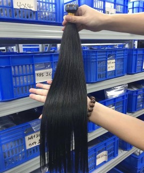 Straight Tape Human Hair Extensions 8-30 Inches For Sale 