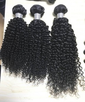 Kinky Curly Bohemian Virgin Hair Bundles Human Hair 3Pics For Women