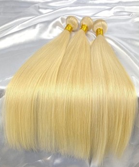613 Color Russian Virgin Hair Straight Bundles At Cheap Prices