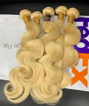 613 Color Body Wave Bundles Peruvian Virgin Hair 3 Pcs/Set
