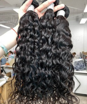 Water Wave Indian Virgin Hair Bundles Human Hair