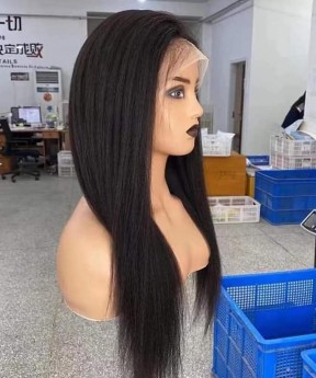 HD Lace 13x6 Lace Front Italian Yaki Wigs Invisible HairLine