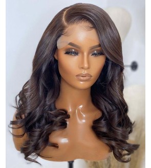Body Wave 13x4 HD Lace Wigs For Black Women 10-32 Inches Invisible Knots Lace Front Human Hair Wigs 150% Density Pre Plucked With Baby Hair Natural Hairline