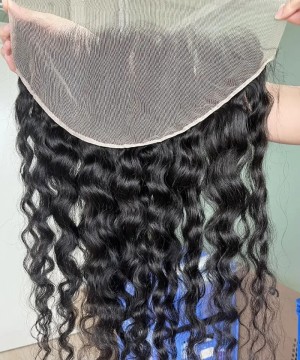 Loose Wave 13x6 Ear To Ear Lace Frontal Closure Pre Plucked