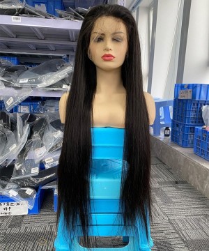 Straight Hd Lace 370 Lace Frontal Wig For Black Women 