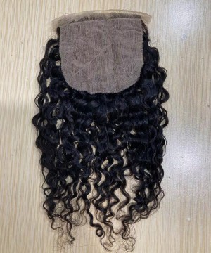 3B 3C Kinky Curly Silk Base Closures Free Part