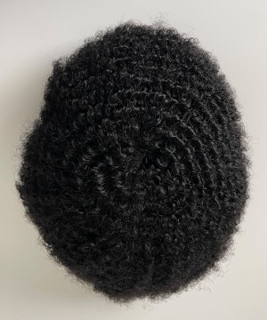 4MM Wave Human Hair 8X10 Lace Toupee For Men 