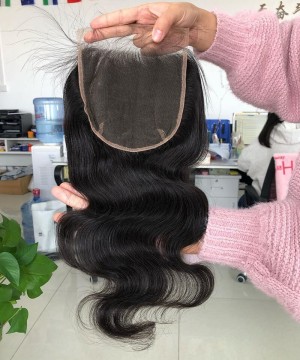 Body Wave 5x5 Human Hair Lace Closure For Sale