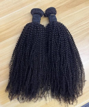 Afro Kinky Curly Malaysian Virgin Hair 10-30 Inches