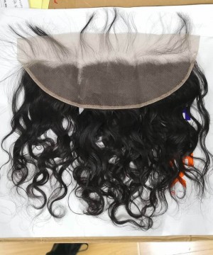 Water Wave 13x4 Lace Frontal Closure Pre Plucked 