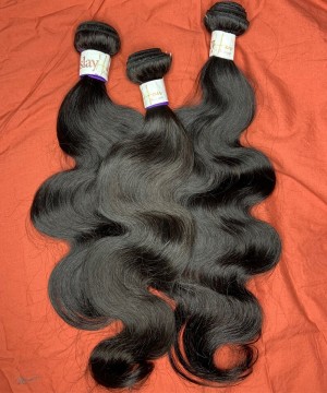 Malaysian Virgin Hair Bundles Body Wave For Sale 3Pics