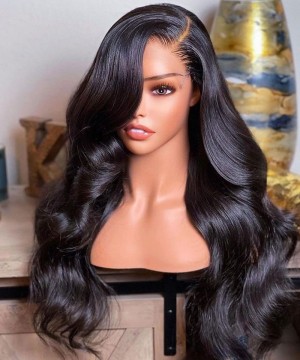 Body Wave 250% Density 13X6 Lace Front Human Hair Wigs