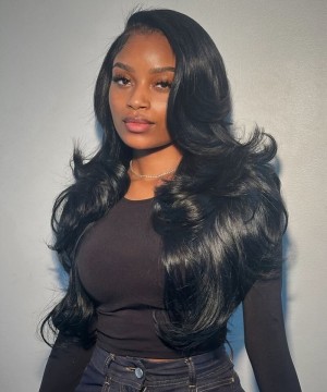 Body Wave HD Lace Closure Wigs 200% Density 10-30 Inches 6x6 HD Lace Closure