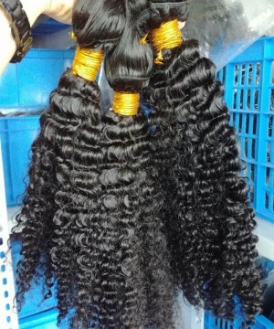 Kinky Curly Human Hair Braiding In Bundles Online Sale