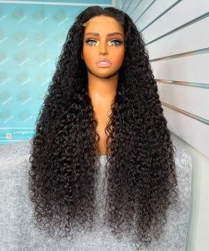 Deep Curly 6x6 HD Lace Closure Wigs 10-30 Inches High Quality Human Hair 