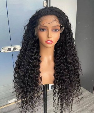 Deep Wave Hd Lace 360 Lace Frontal Wig 150% Density 