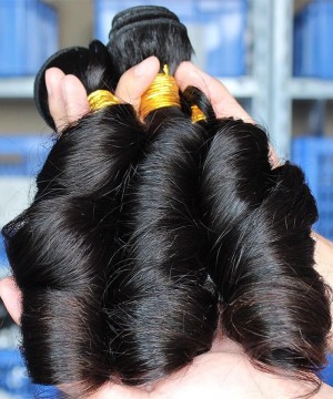 Quality Brazilian Egg Curly Human Hair Weave Bundles